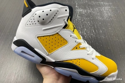 Ochre Classic 603  Yellow Jordan Retro 6 CT8529-170 0629